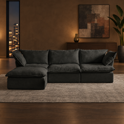 Modular Cloud 3-Seater Sectional