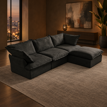 Modular Cloud 3-Seater Sectional