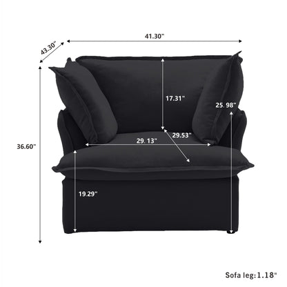 Modular Cloud Armchair