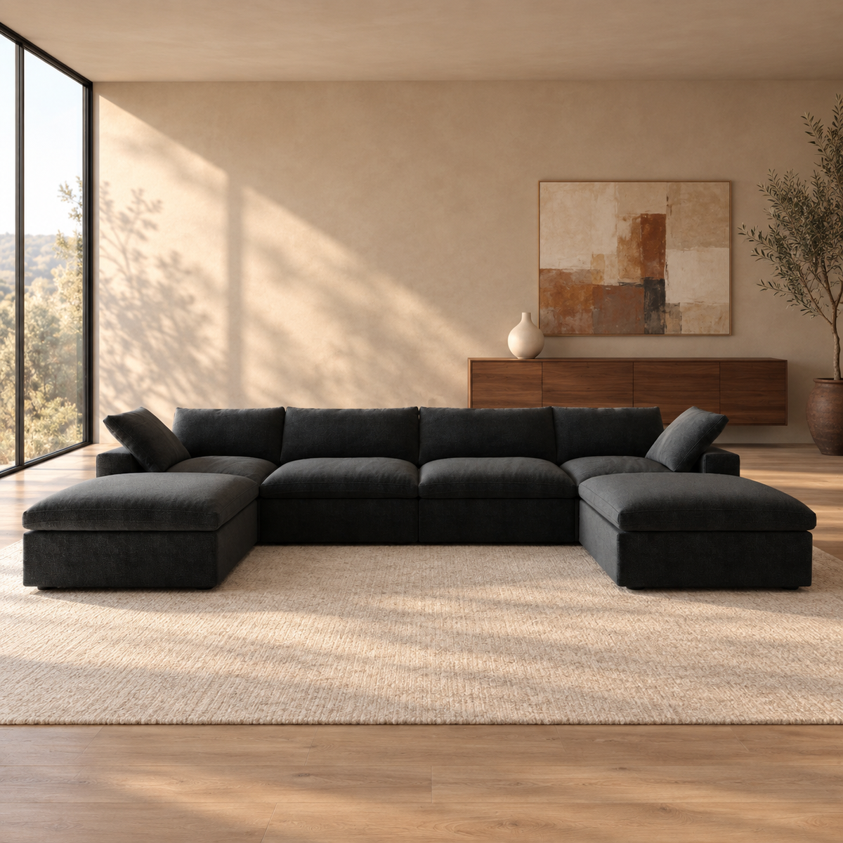 Signature Modular 4-Seater U-Sectional