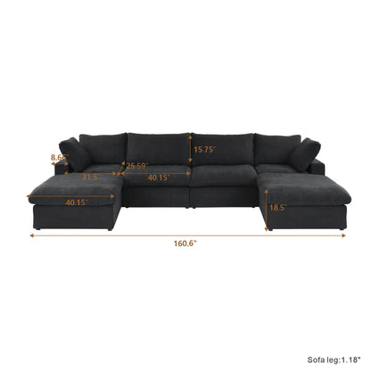 Signature Modular 4-Seater U-Sectional
