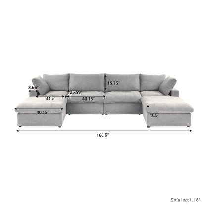Signature Modular 4-Seater U-Sectional