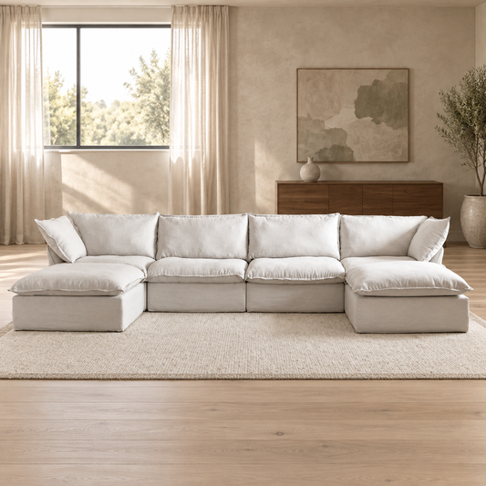 Modular Cloud 4-Seater U-Sectional
