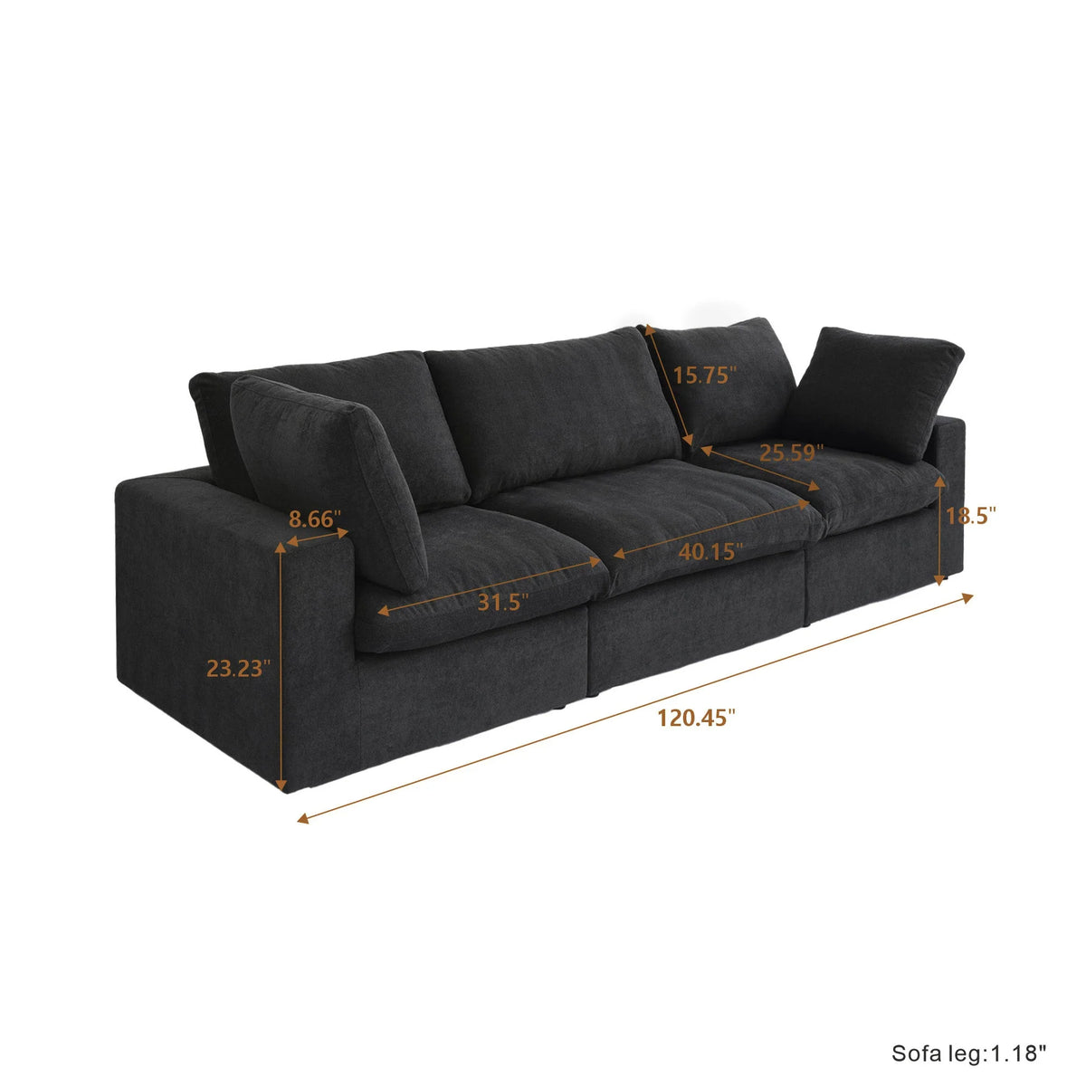 Signature Modular 3-Seater Sofa