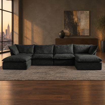 Modular Cloud 4-Seater U-Sectional
