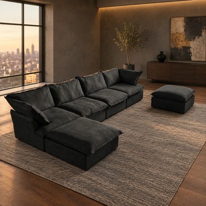 Modular Cloud 4-Seater U-Sectional