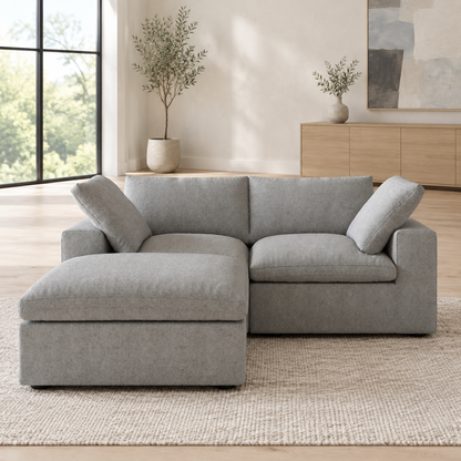 Signature Modular 2-Seater Sectional + Ottoman