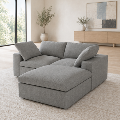 Signature Modular 2-Seater Sectional + Ottoman