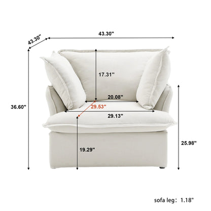 Modular Cloud Armchair
